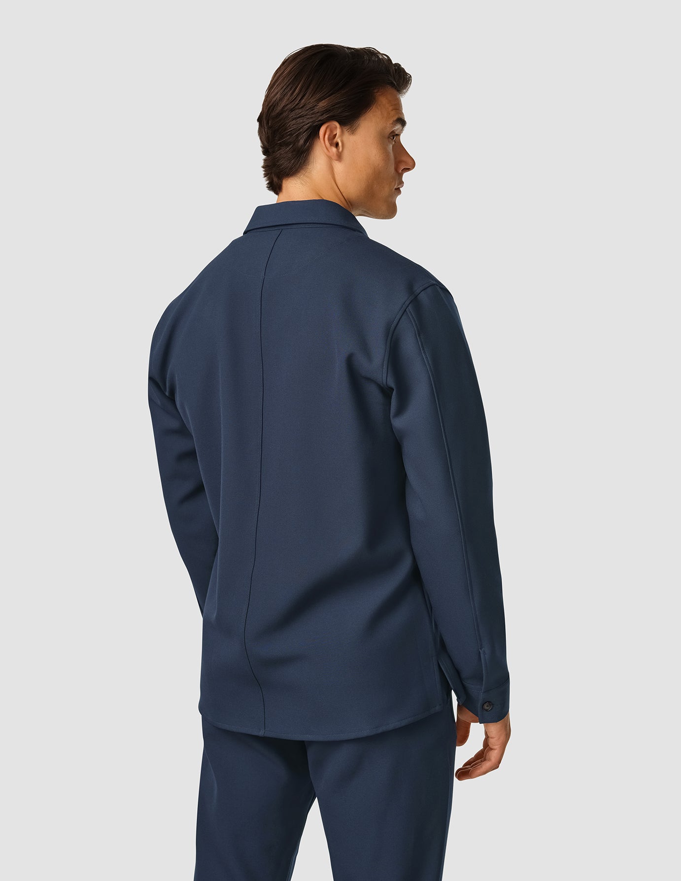 Heavy Edition Transitional Overshirt Dark Navy